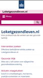 Mobile Screenshot of loketgezondleven.nl